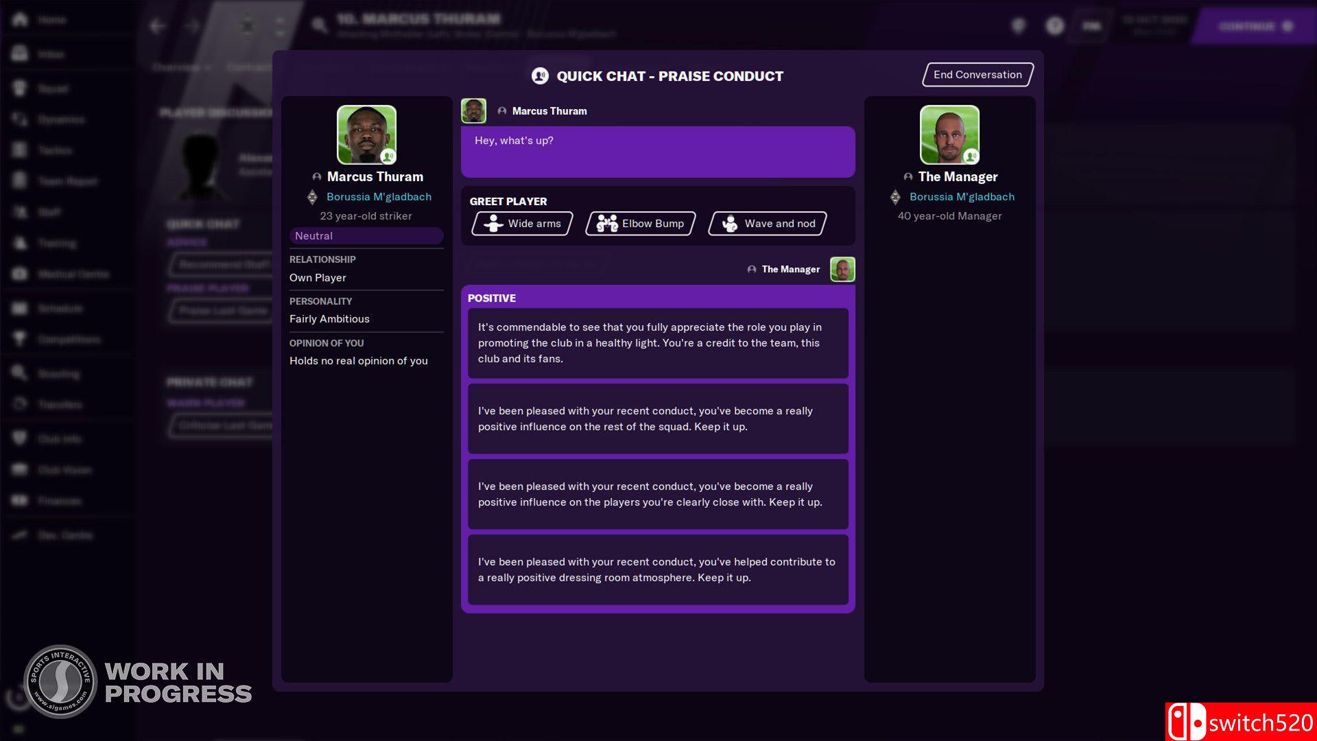 《足球经理2021》游戏截图5