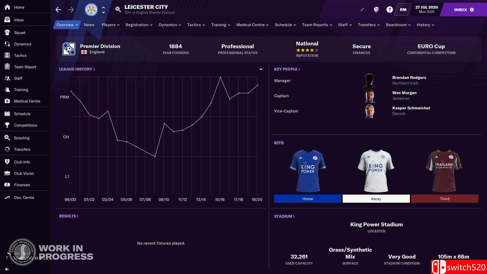 《足球经理2021》游戏截图3