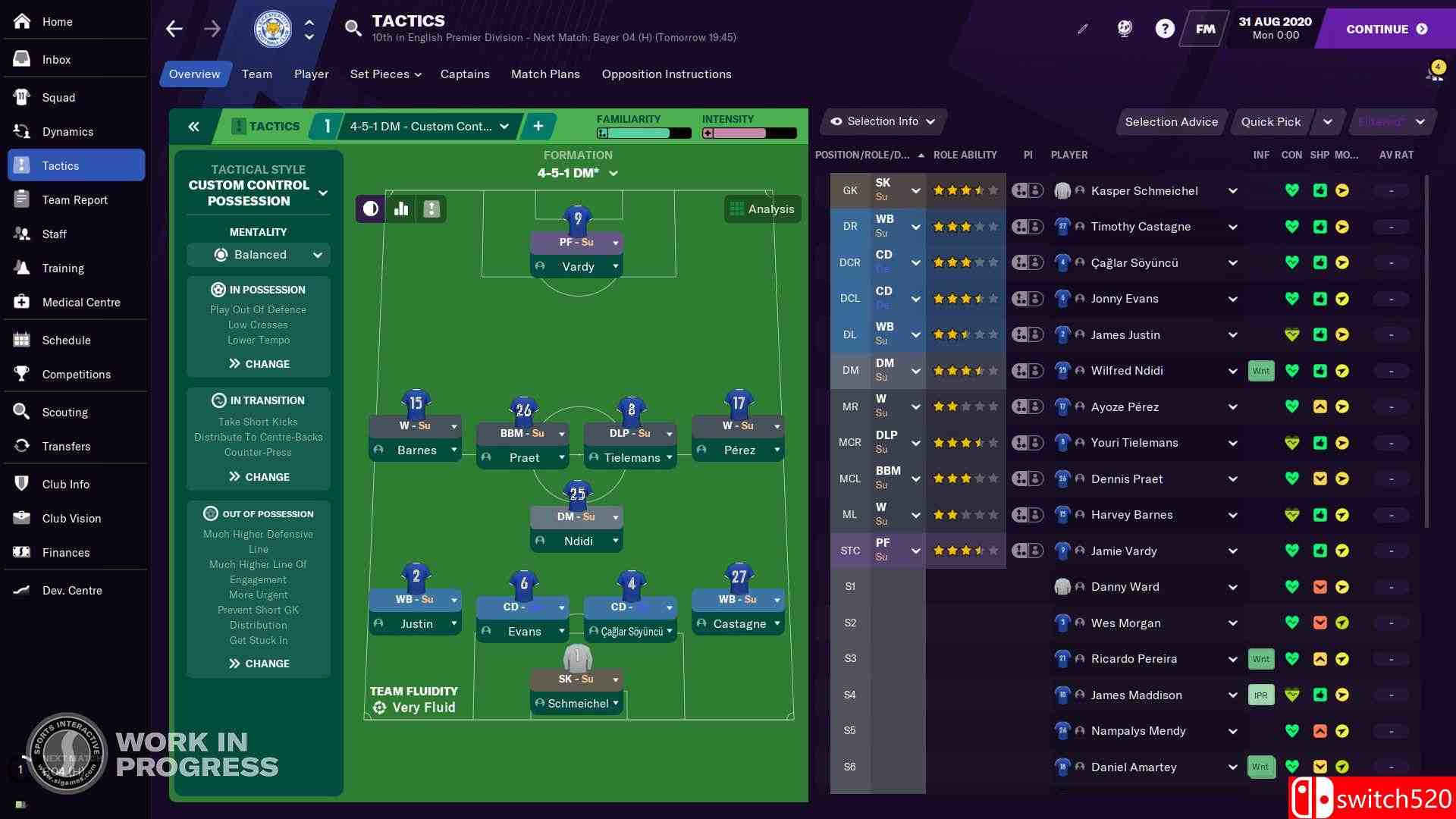 《足球经理2021》游戏截图2