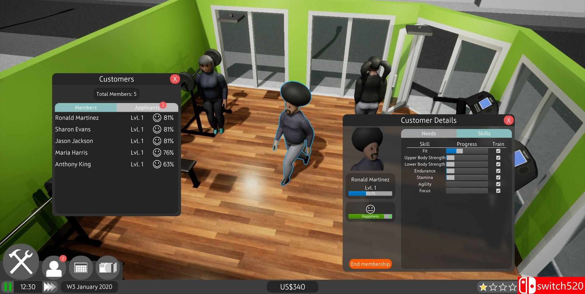 《健身房大亨（Gym Tycoon）》v23.11.2020 Haoose硬盘版[EN]_3