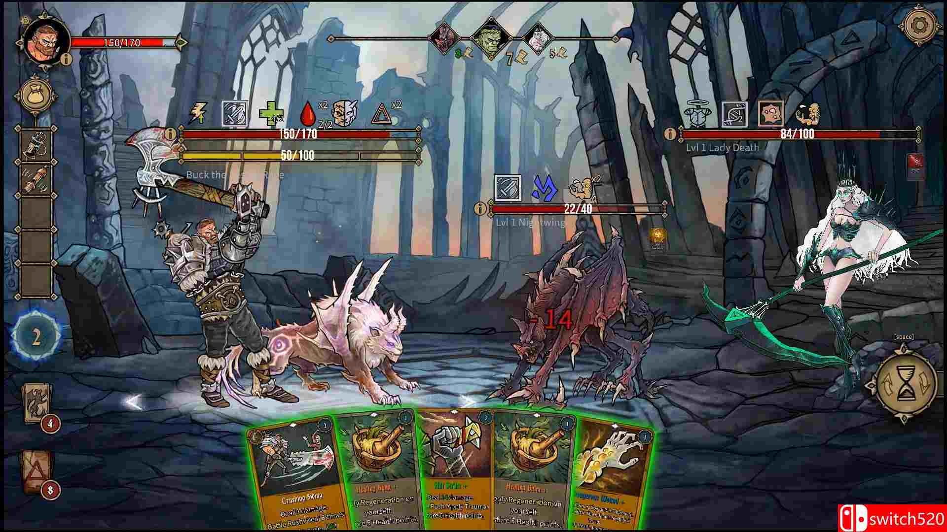 《灰烬之牌》游戏截图5