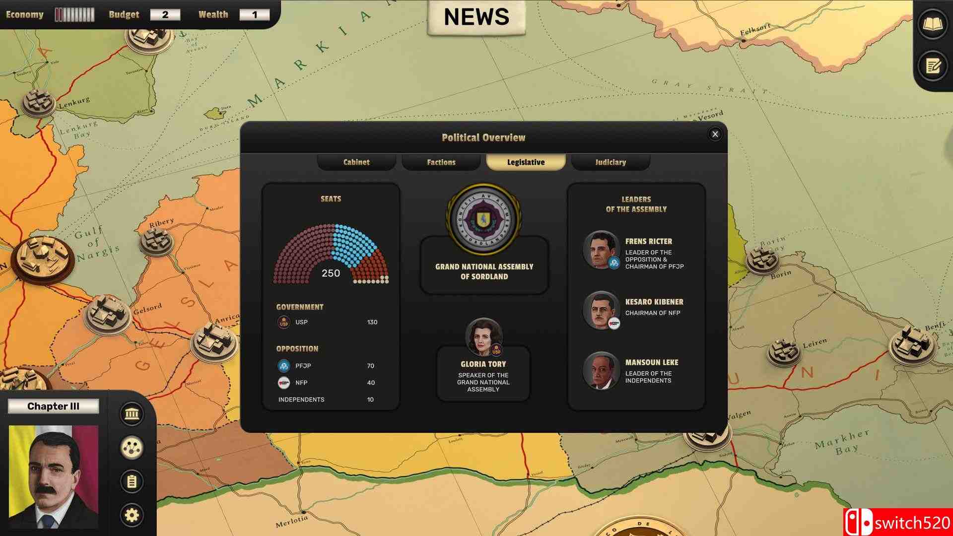 《Suzerain》游戏截图4