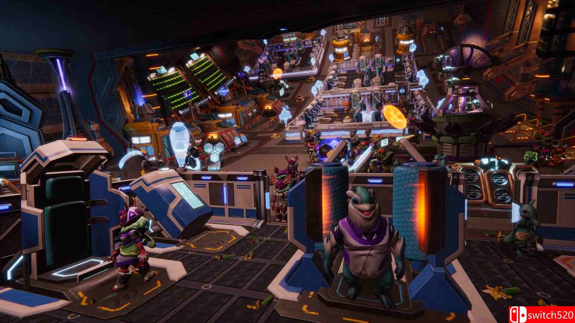 《星际乐土太空基地》游戏截图1