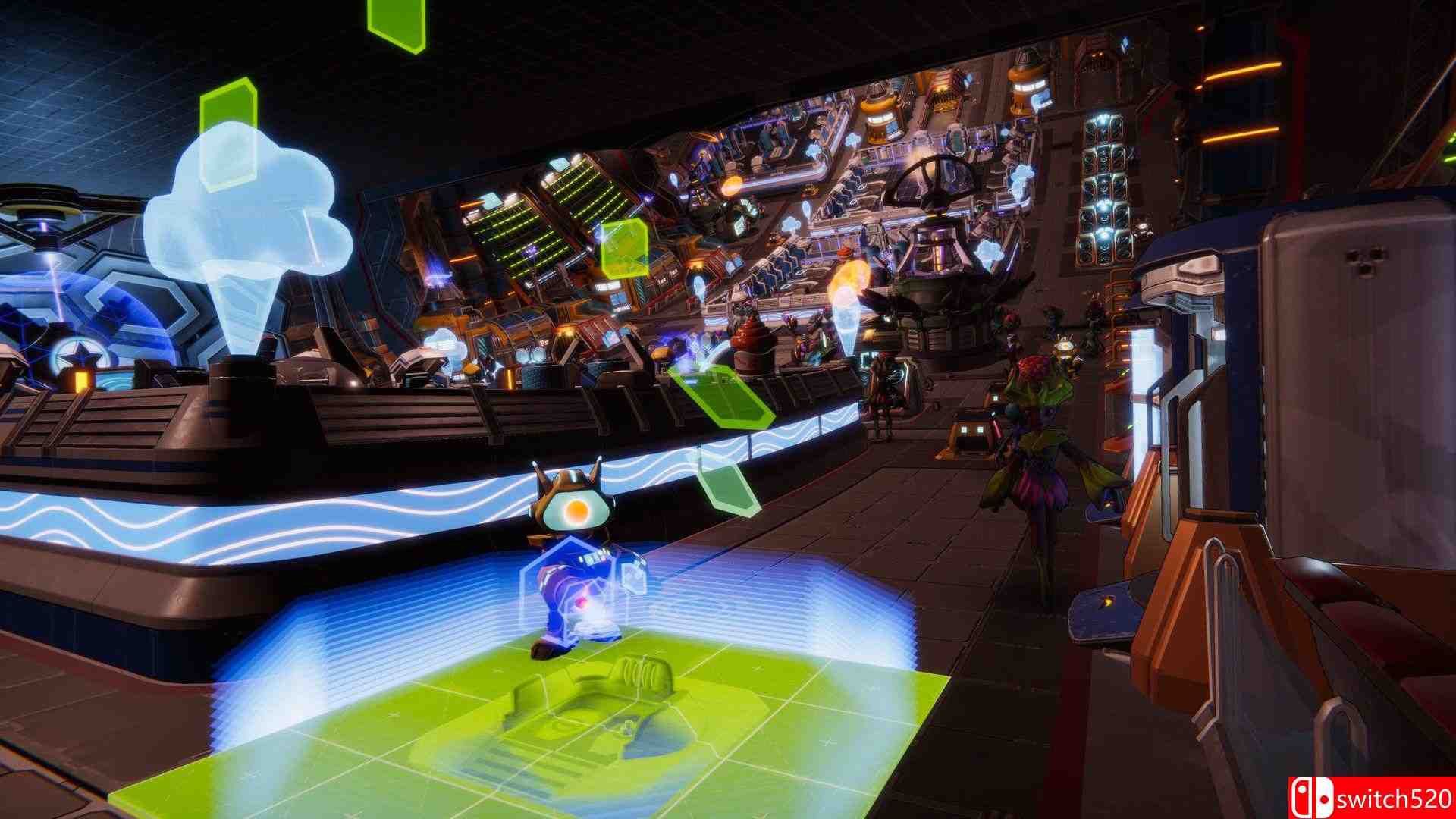 《星际乐土太空基地》游戏截图2