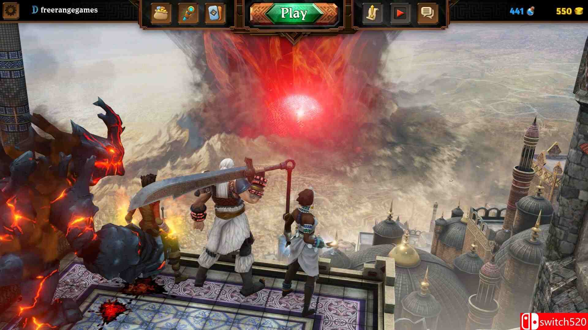 《咒语浪人》游戏截图3