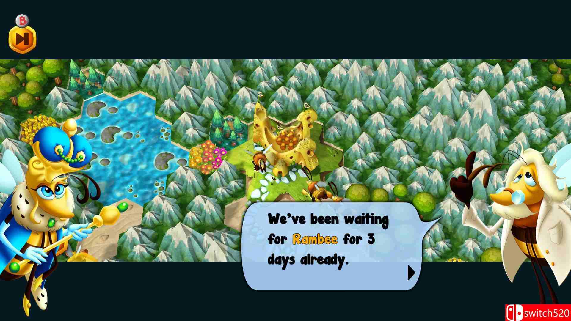 《蜜蜂塔防》游戏截图1