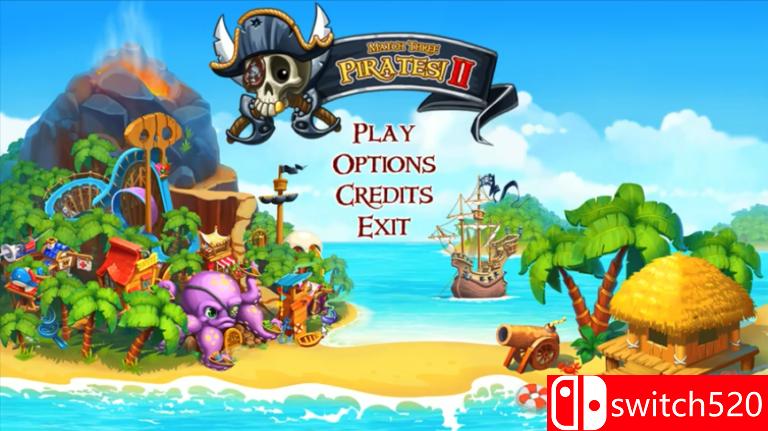 《三消海盗2（Match Three Pirates 2）》游戏主图