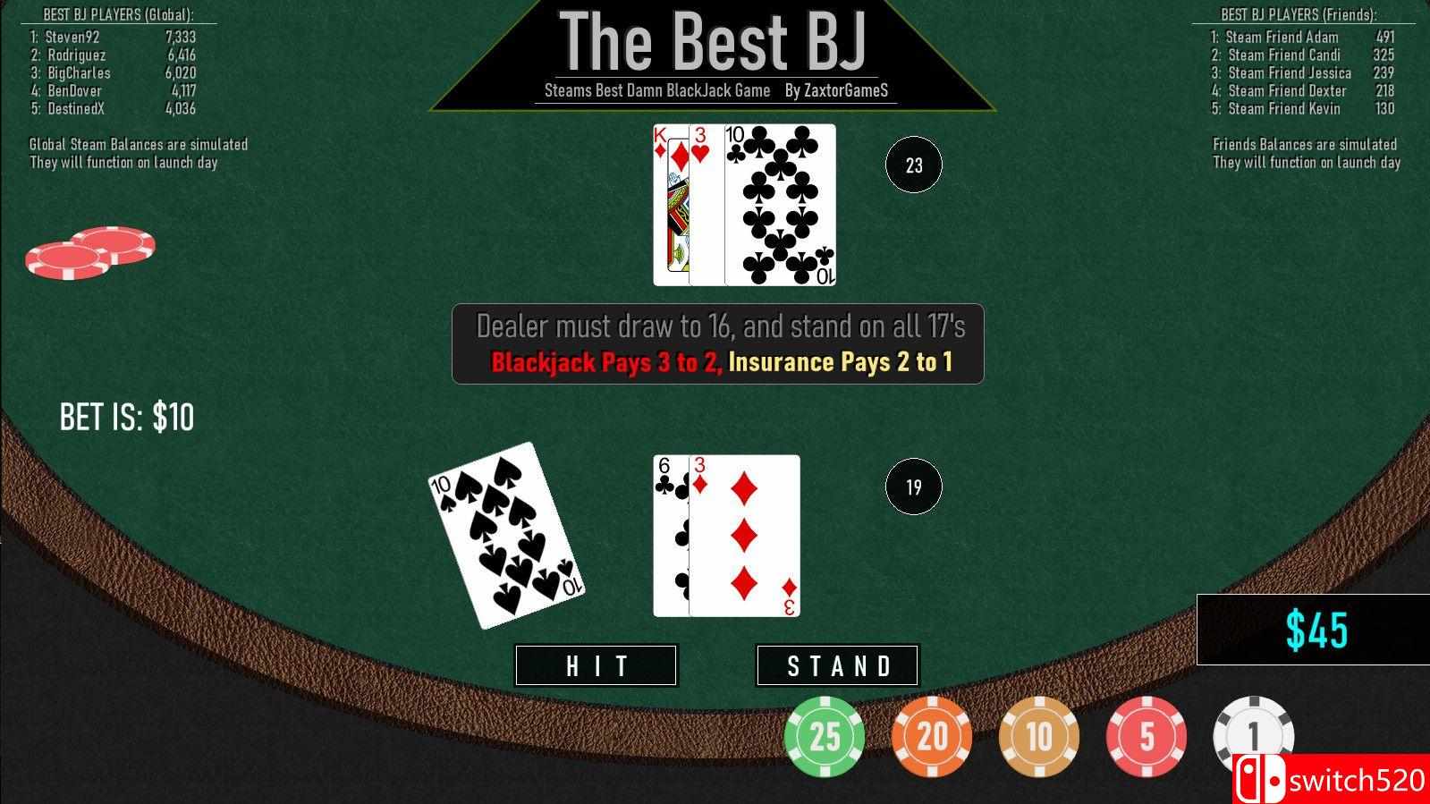 《最好的BJ》游戏截图4