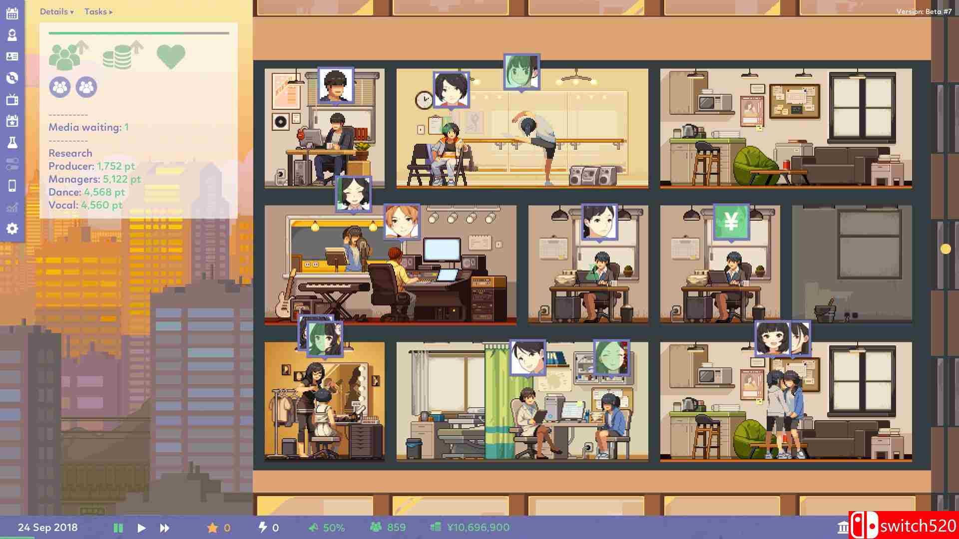 《偶像经理人》游戏截图1