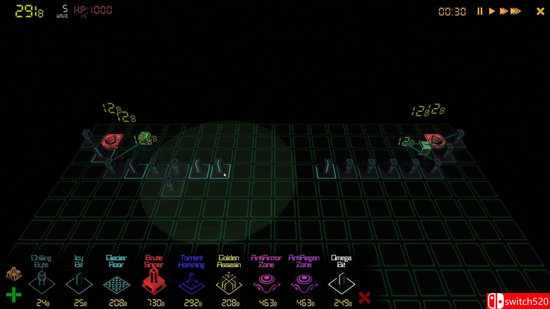 《赛博防御》游戏截图3