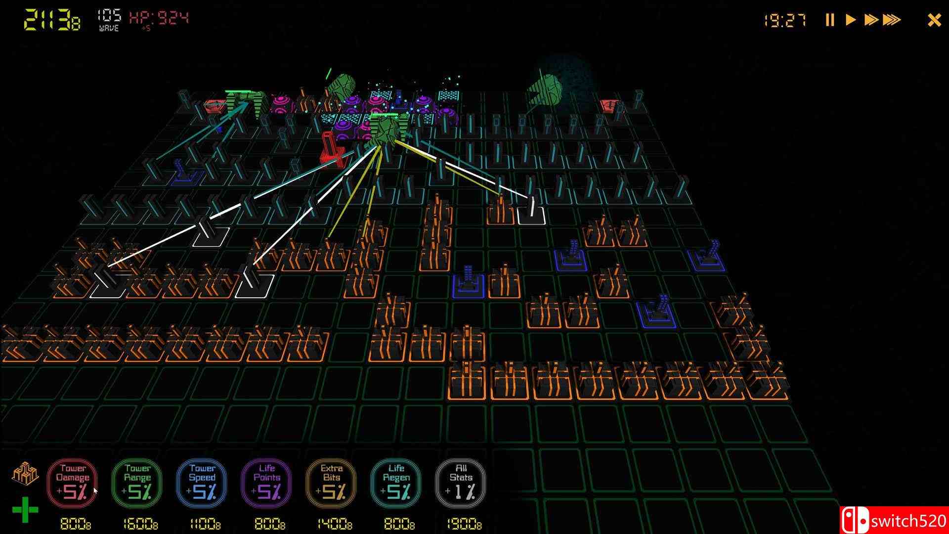 《赛博防御》游戏截图5