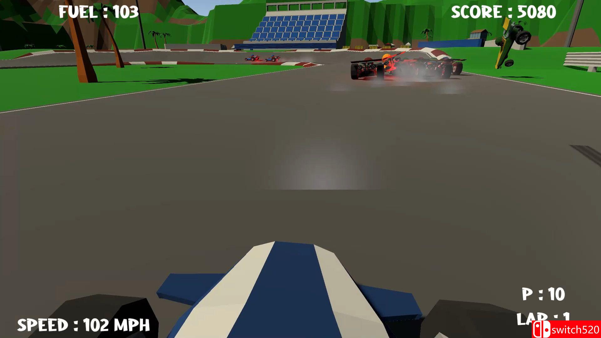 《杂乱赛车》游戏截图1