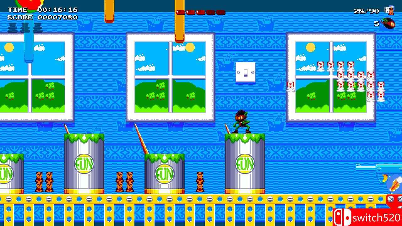 《Zool Redimensioned》游戏截图5