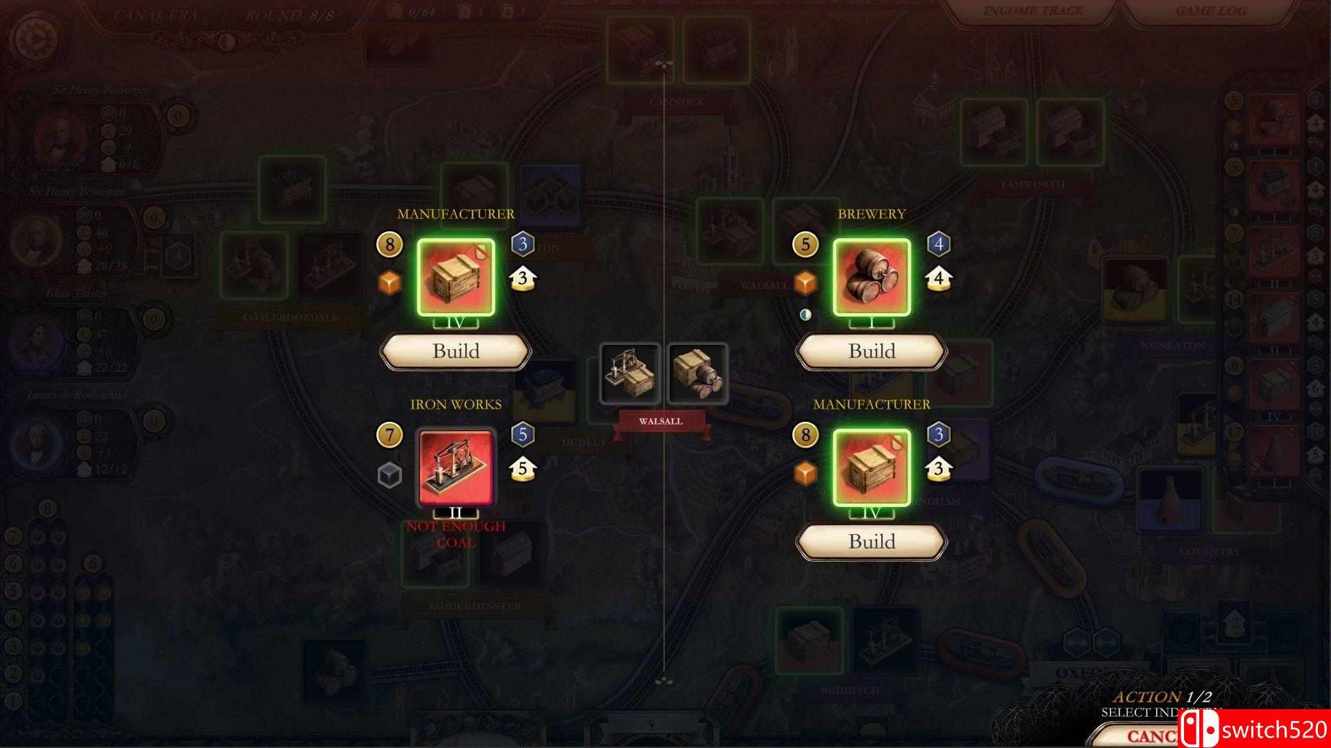 《黄铜:伯明翰》游戏截图2