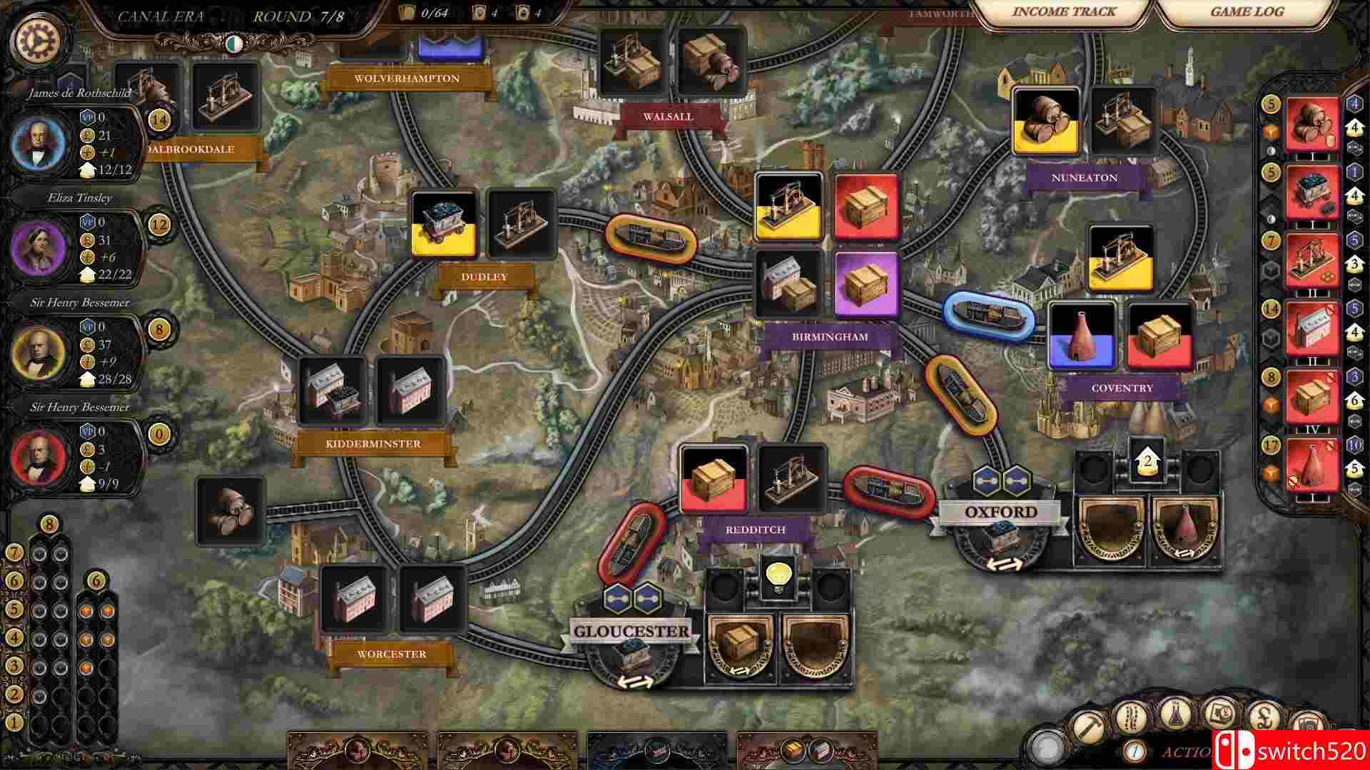 《黄铜:伯明翰》游戏截图4