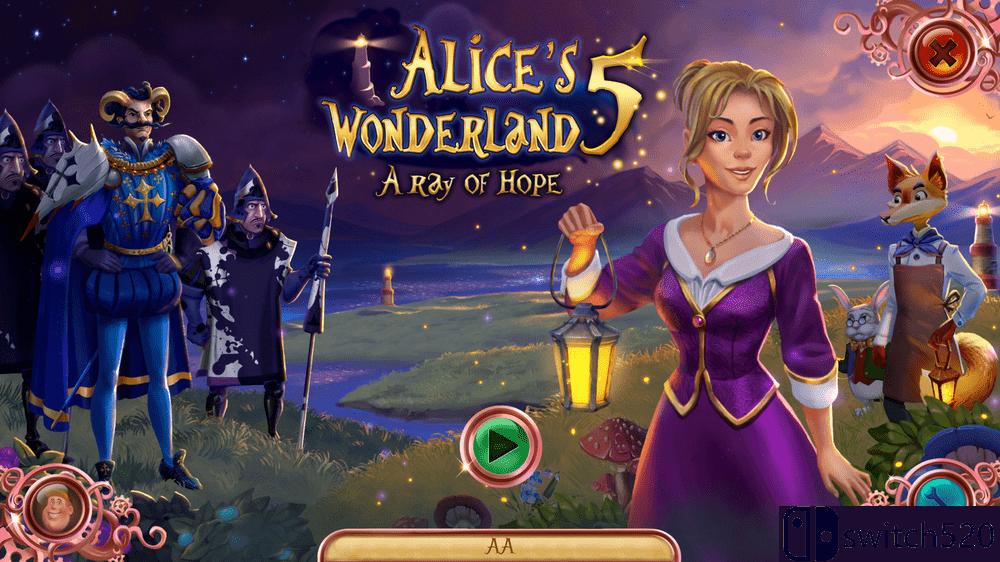 《爱丽丝梦游仙境5：希望之光》游戏主图