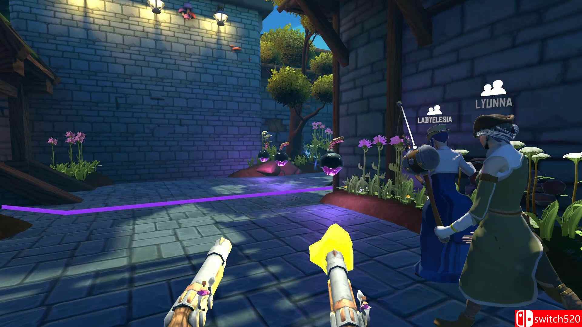 《水晶突袭者VR》游戏截图1