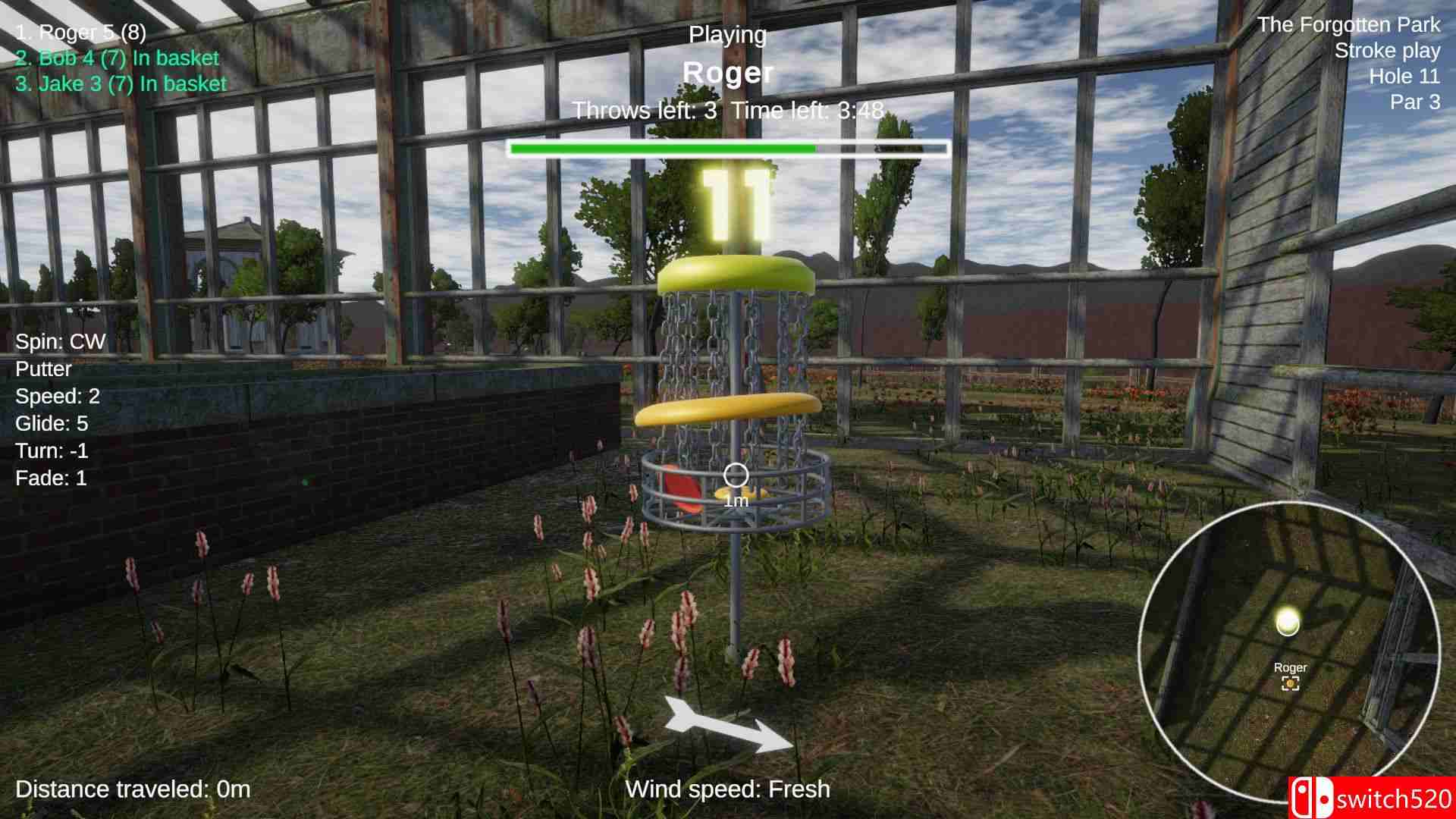 《魔法飞盘高尔夫》游戏截图1