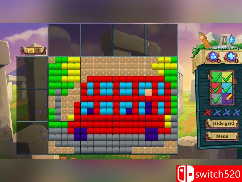 冒险马赛克：摩托之旅游戏截图2