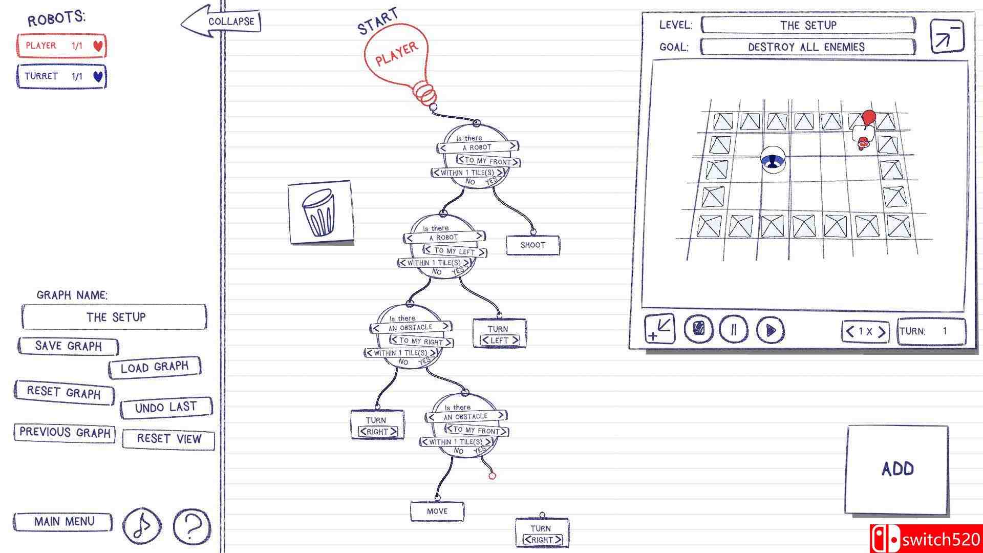 草图机器人游戏截图1