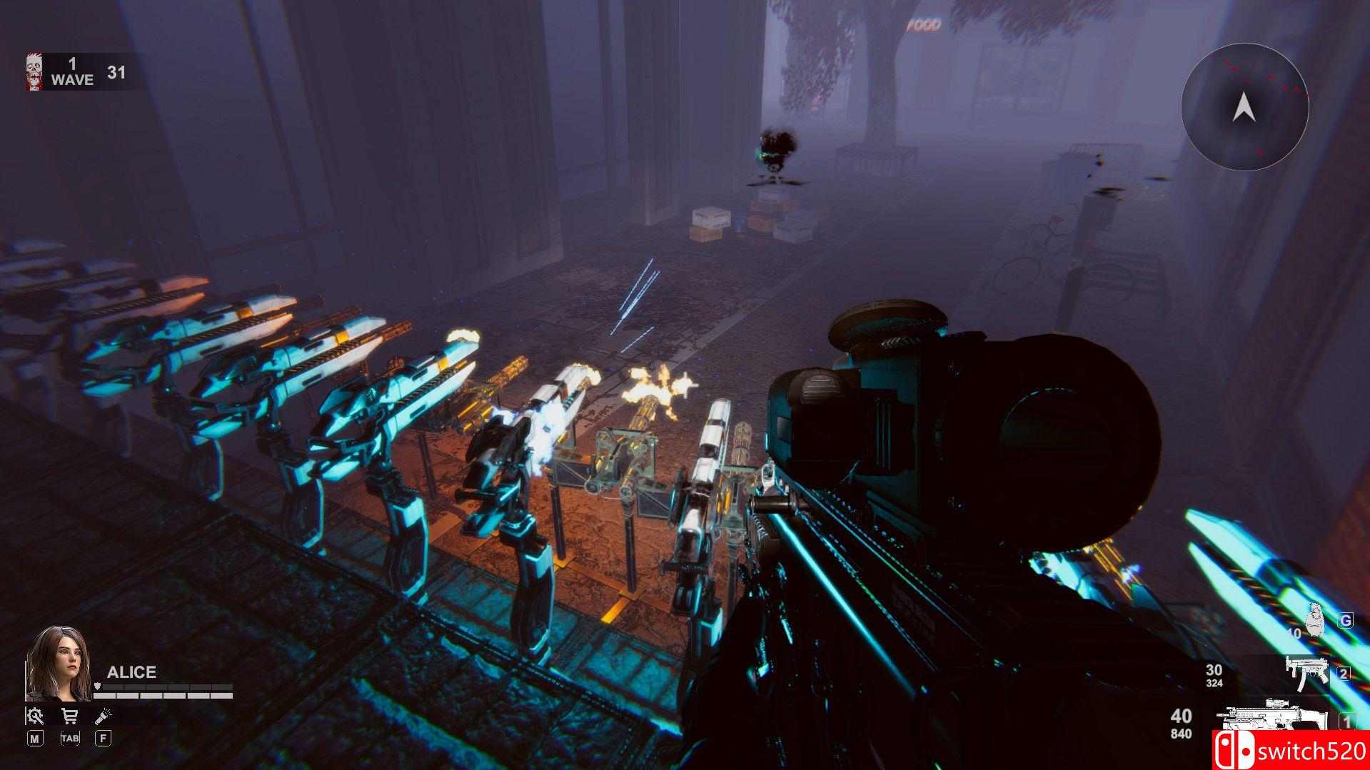 《血与丧尸》游戏截图2