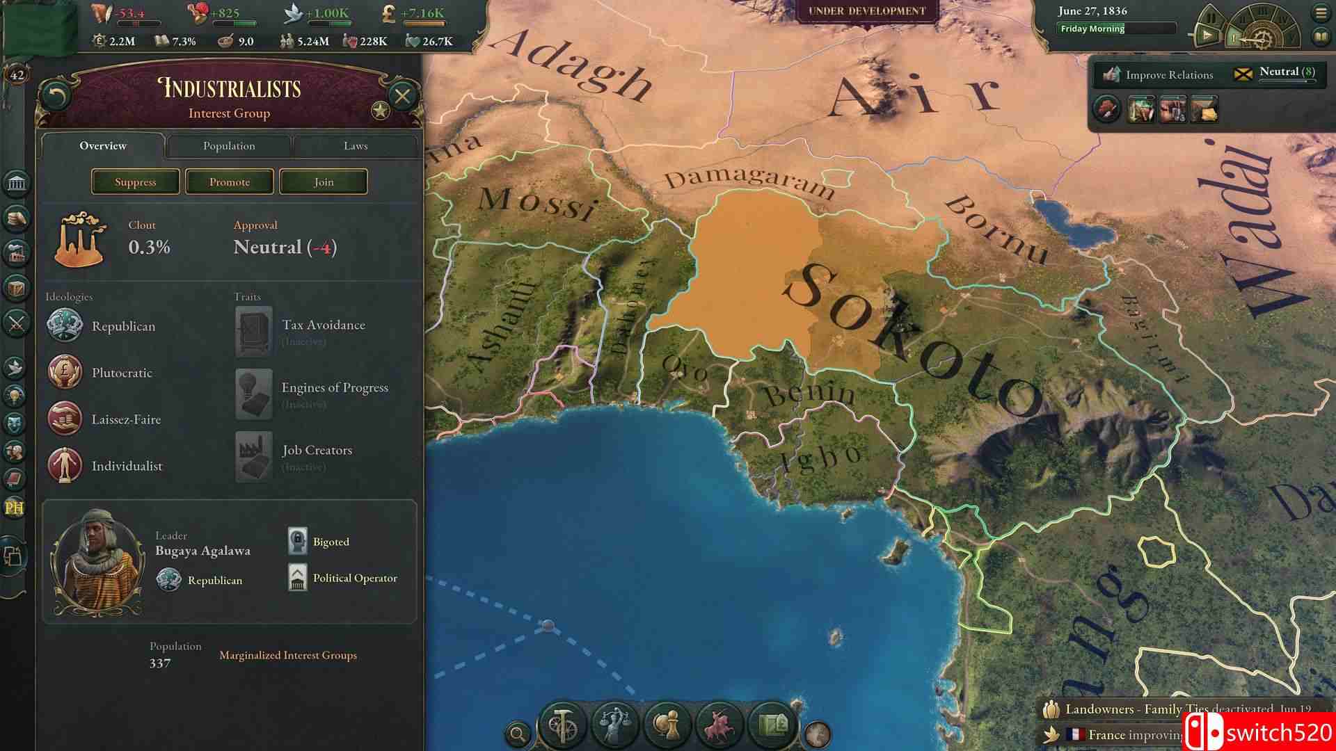 《维多利亚3》游戏截图3