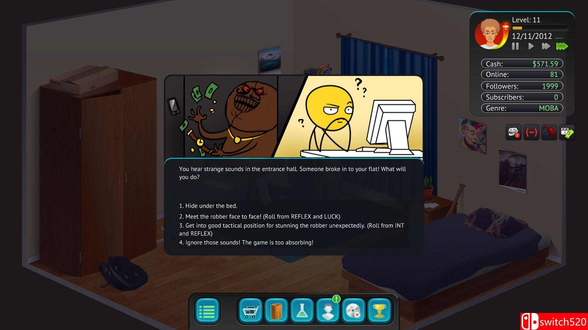 《主播生活》游戏截图3