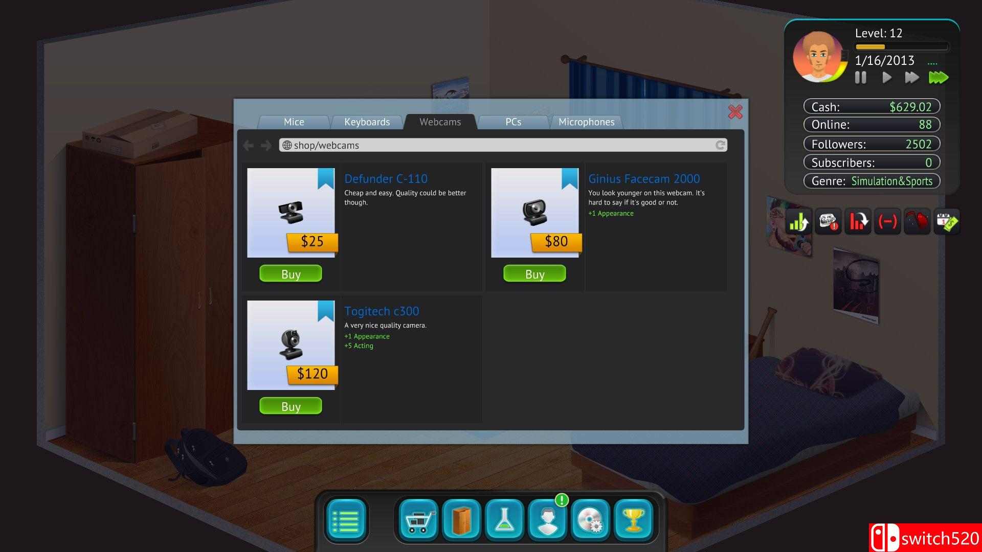 《主播生活》游戏截图5