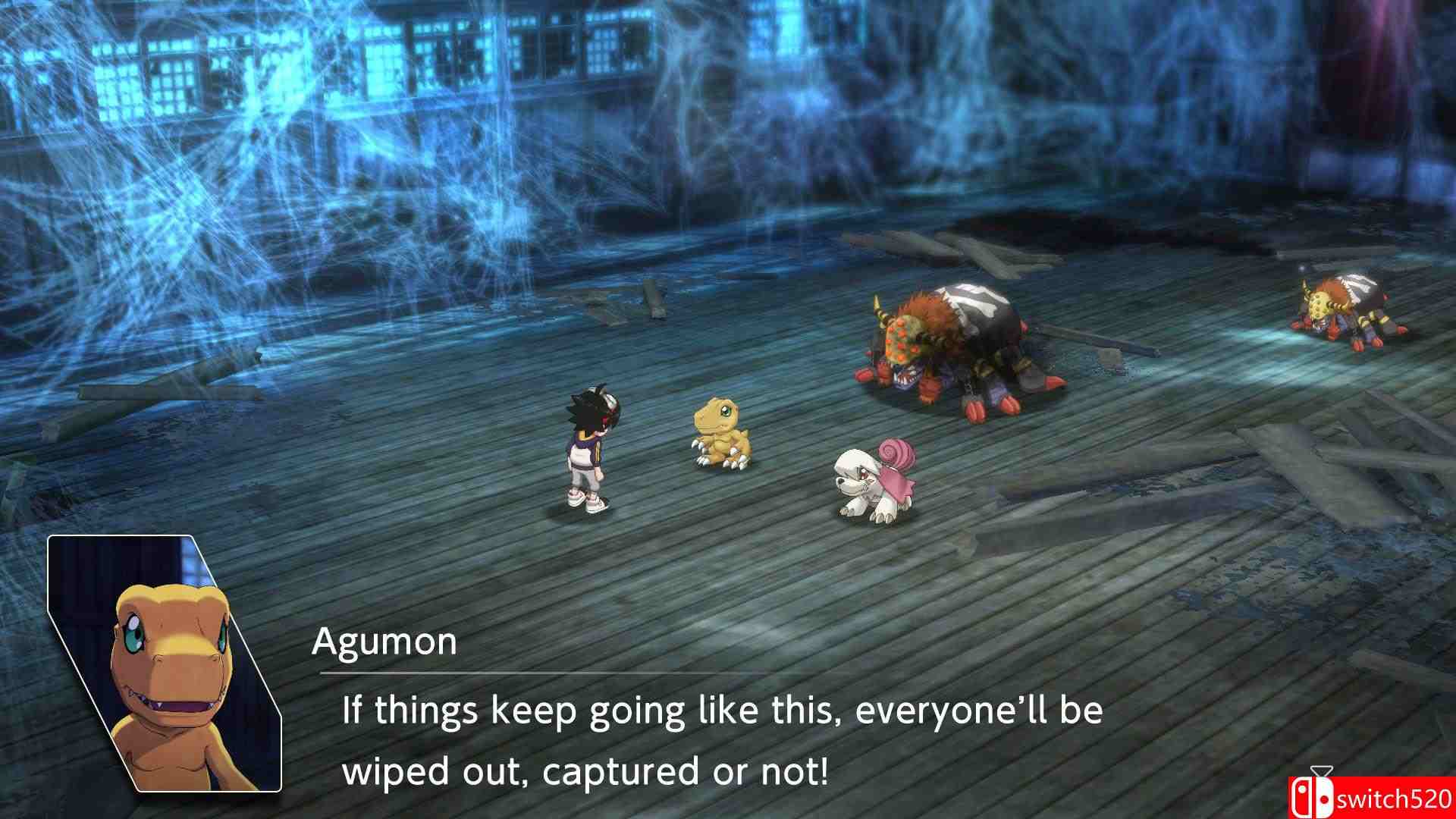 《数码宝贝：绝境求生》游戏截图4