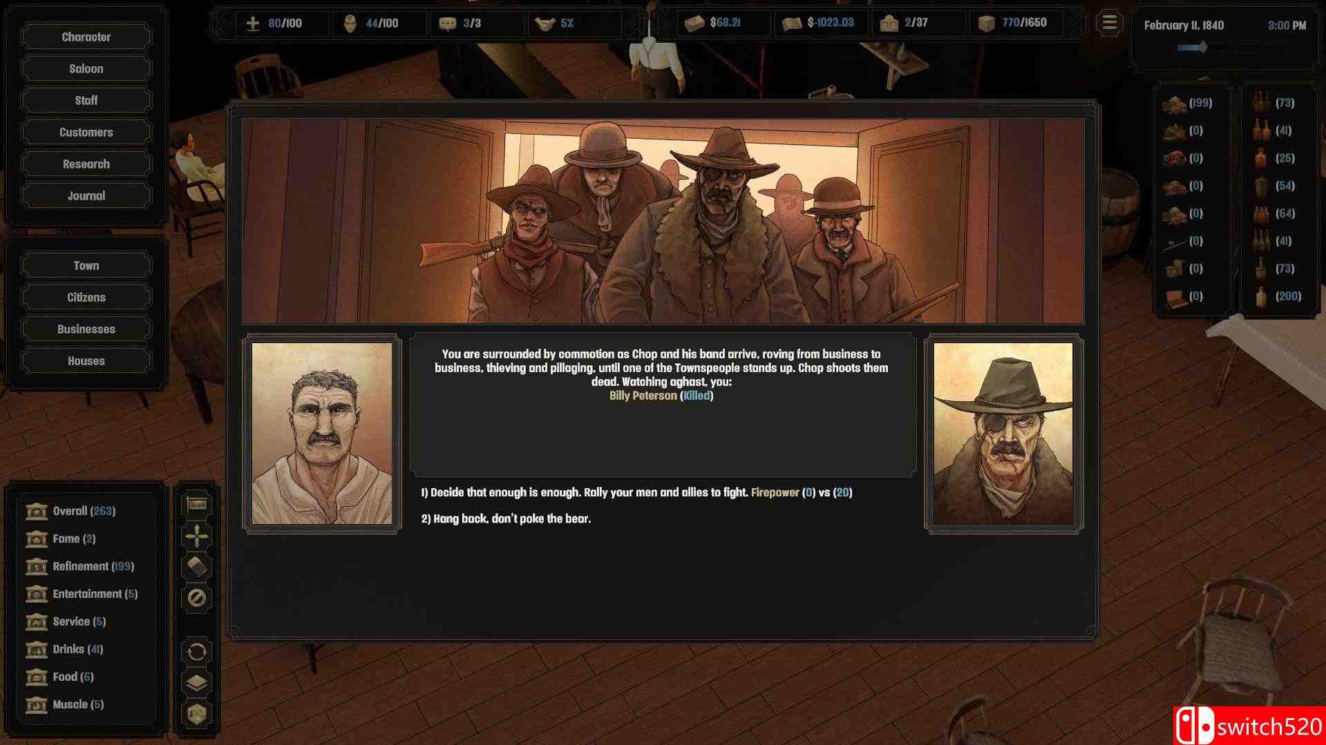 《死水酒吧》游戏截图4