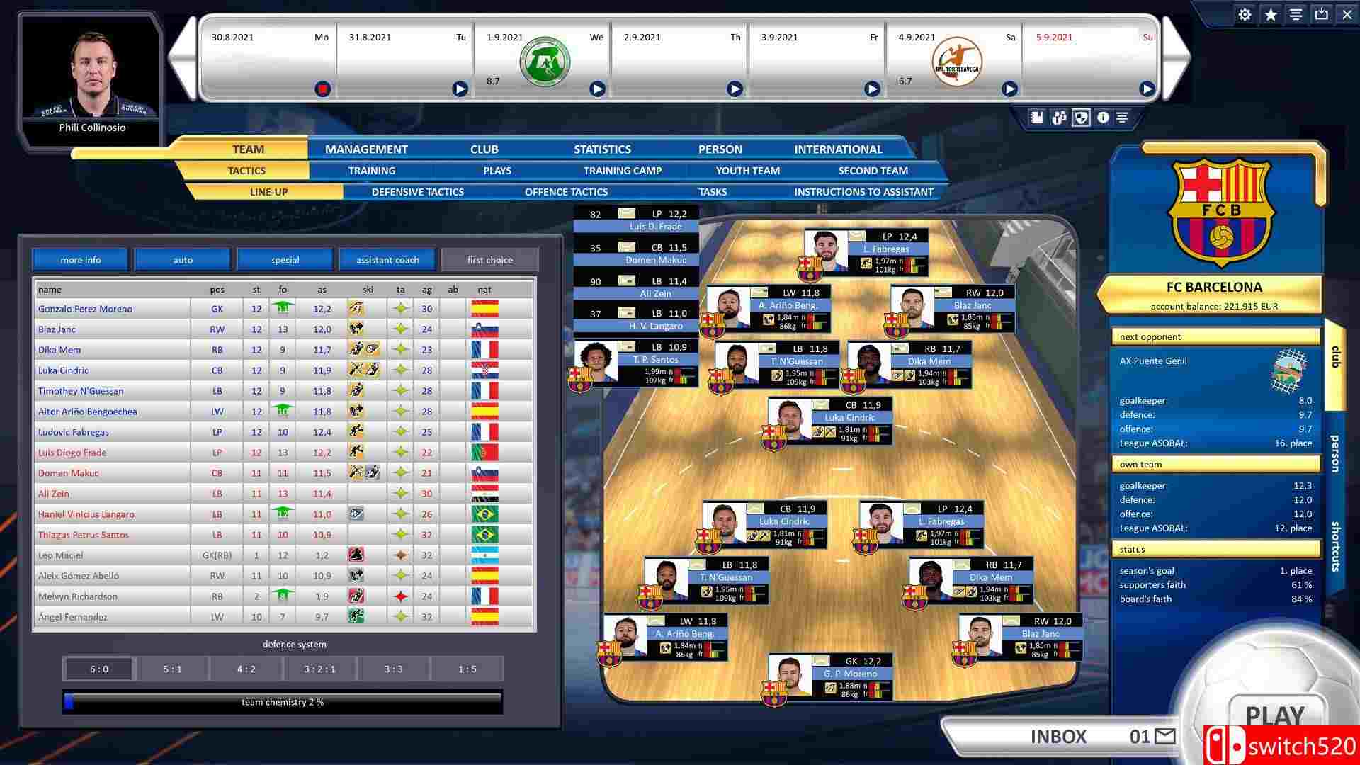 《手球经理2022（Handball Manager 2022）》SKIDROW镜像版[EN]_4