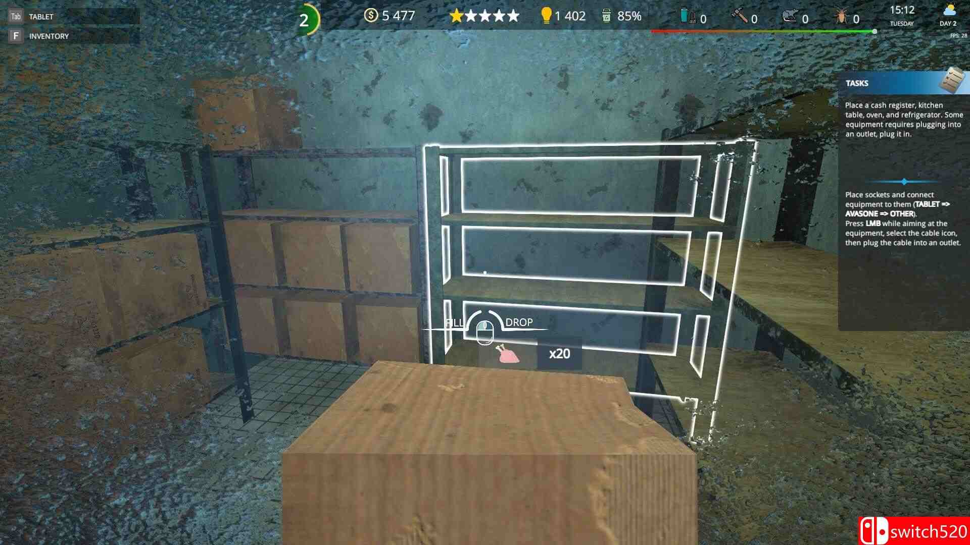 咖啡馆老板模拟游戏截图2