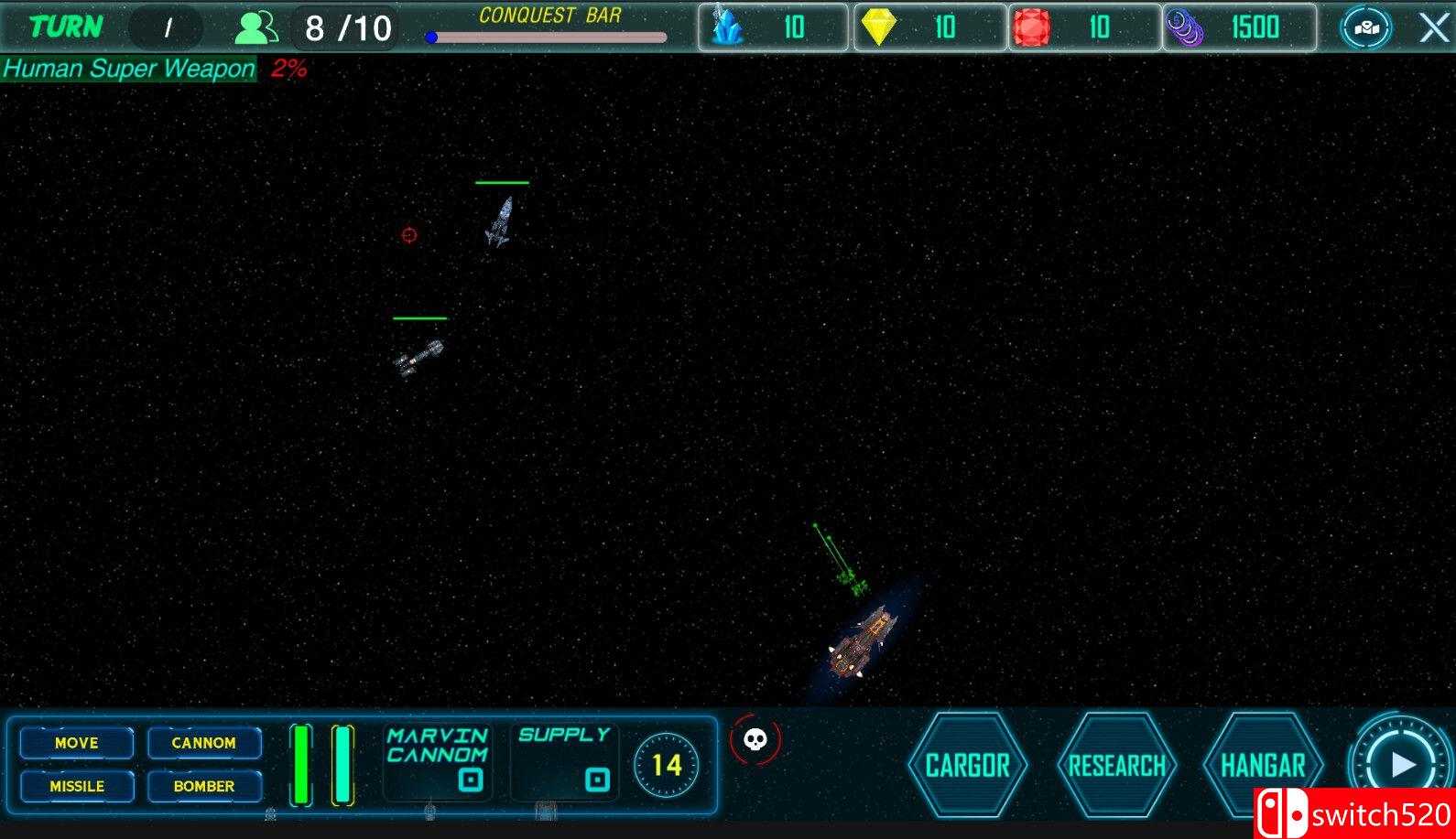 《火星人征服》游戏截图2