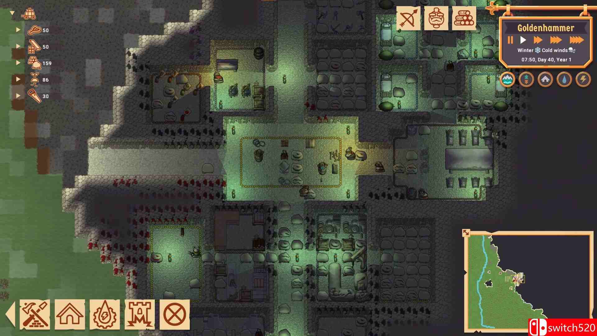 《山地岩心》游戏截图1