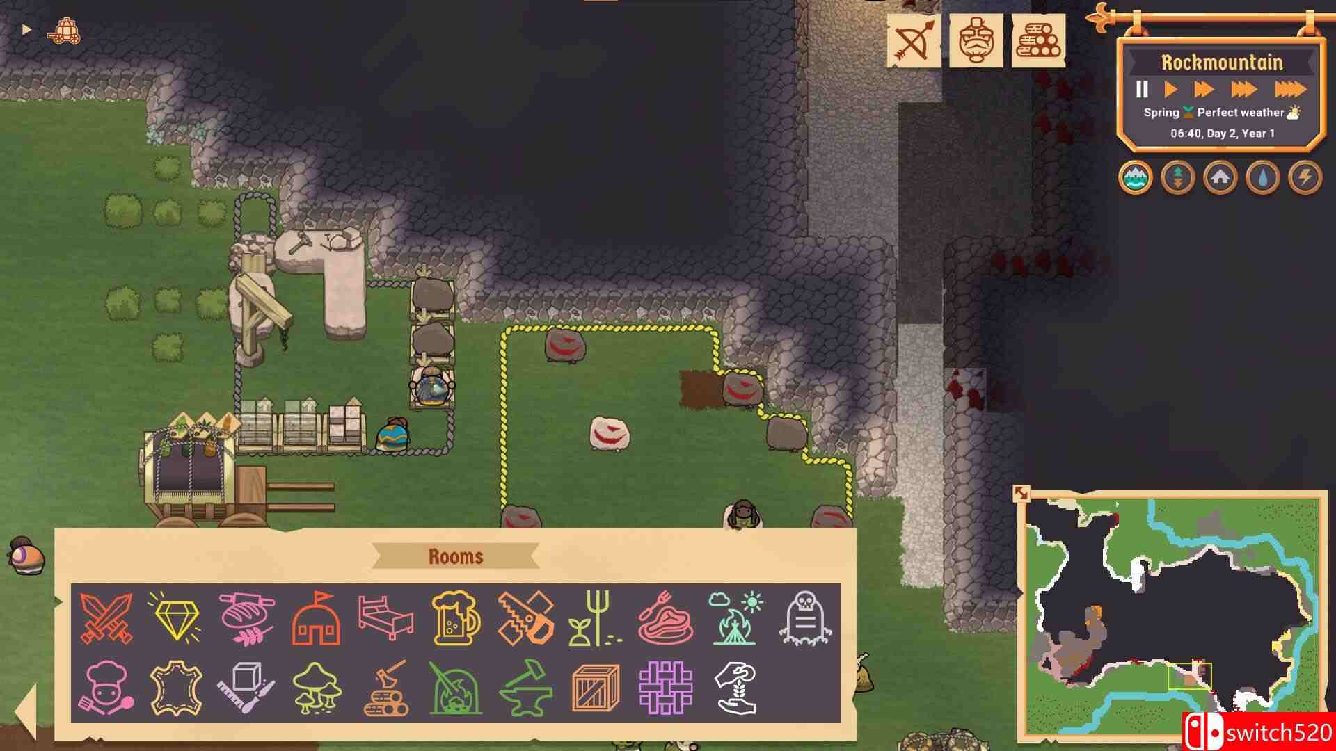 《山地岩心》游戏截图4