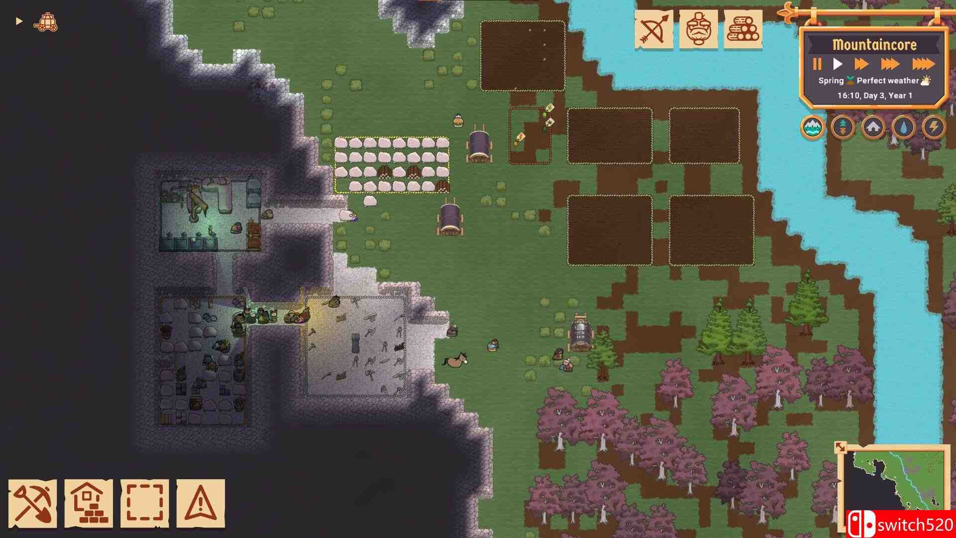 《山地岩心》游戏截图3