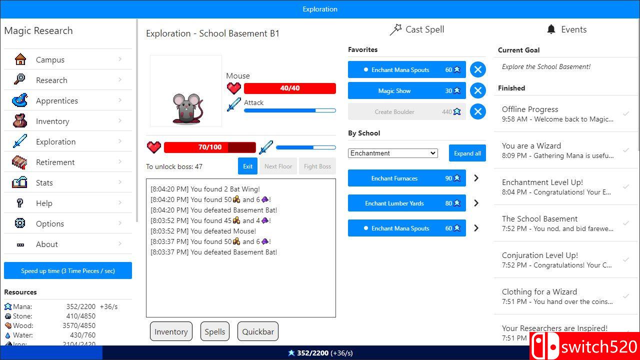 《魔法研究》游戏截图2