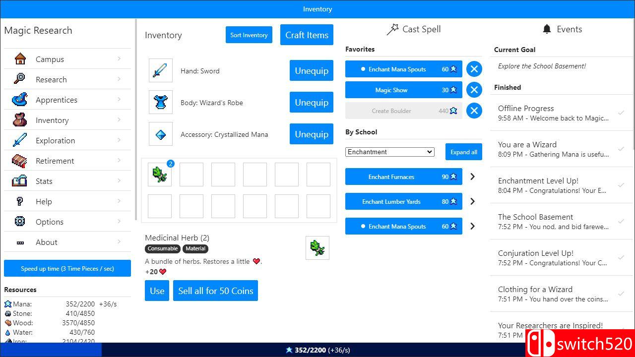 《魔法研究》游戏截图5
