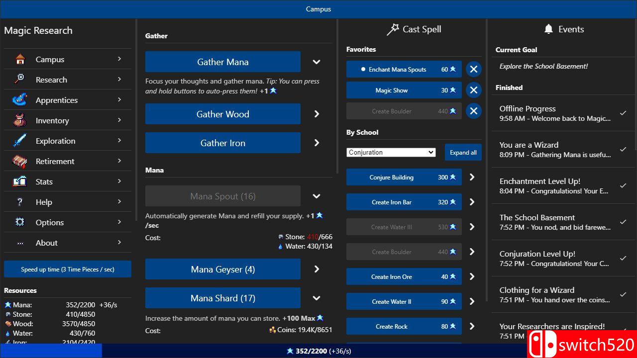 《魔法研究》游戏截图3