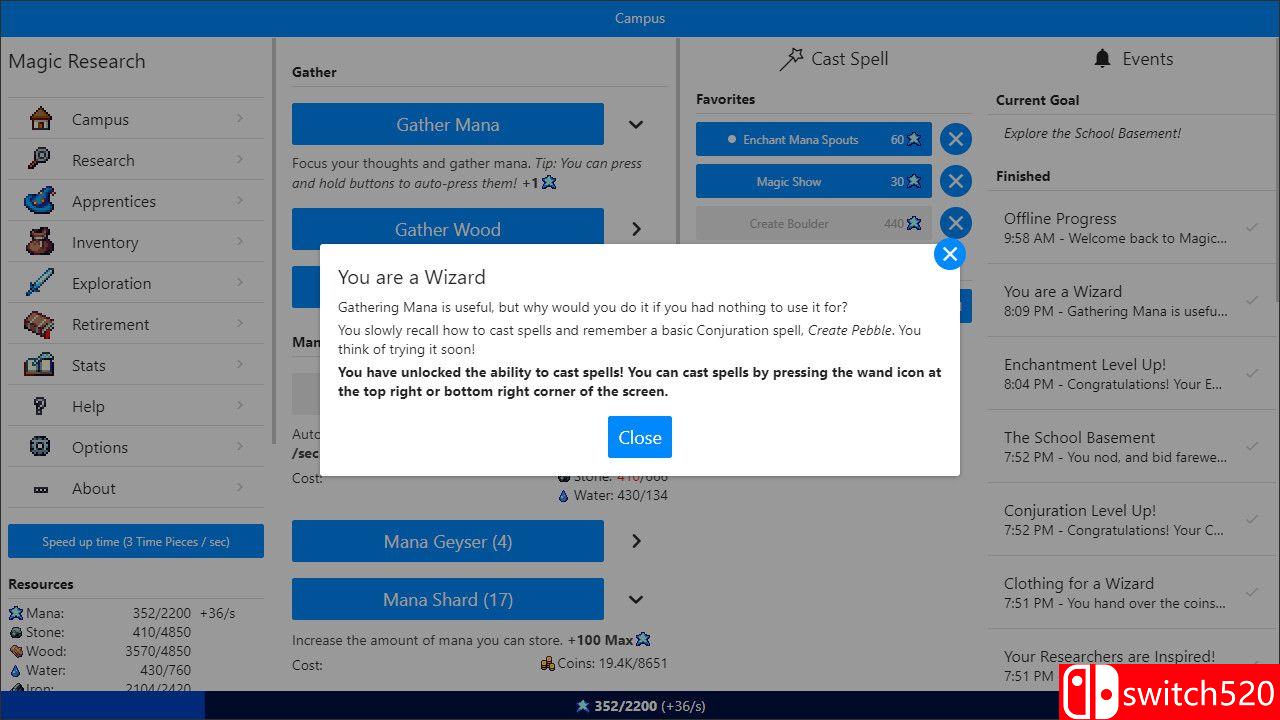 《魔法研究》游戏截图4