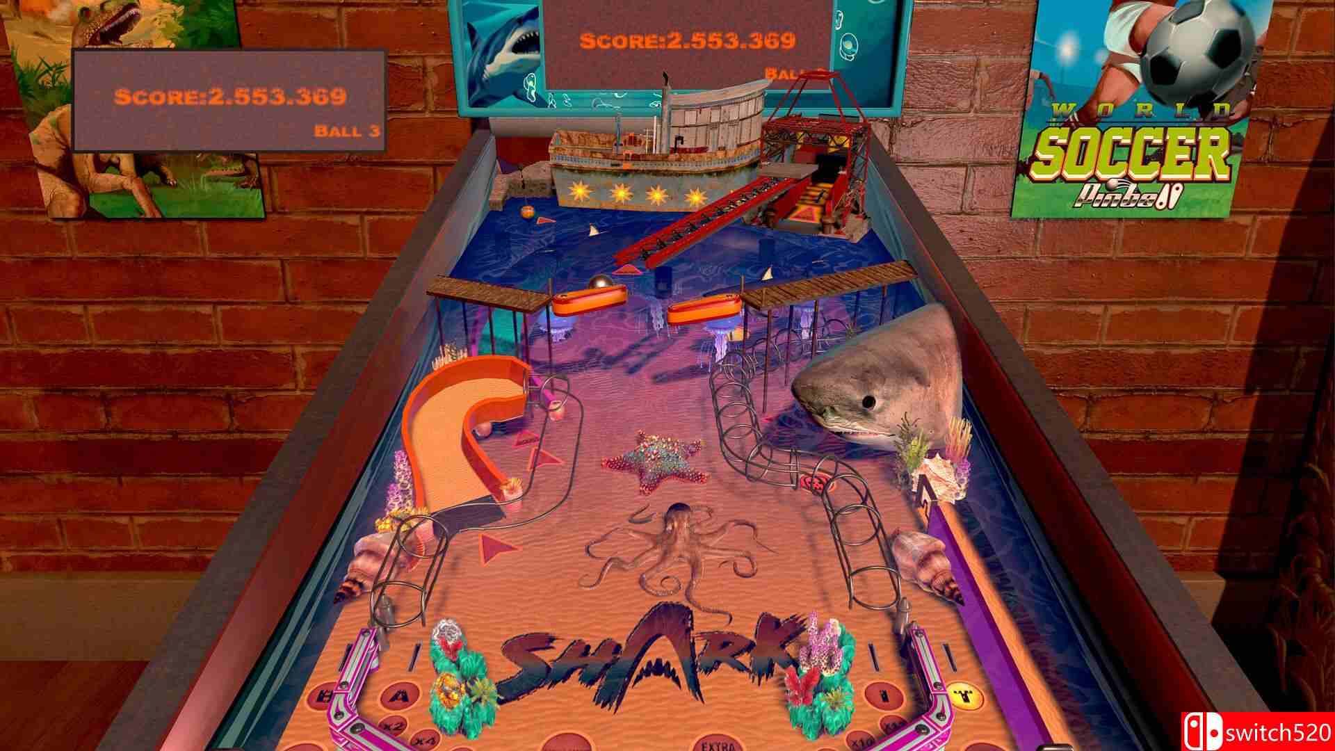 鲨鱼弹球游戏截图3