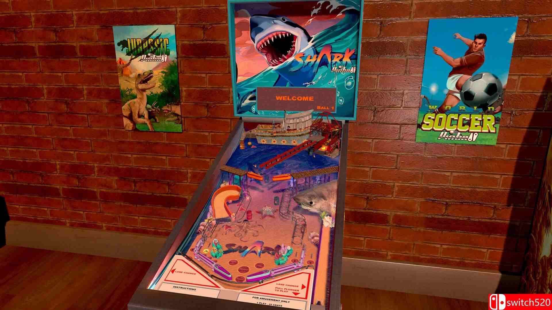 鲨鱼弹球游戏截图2