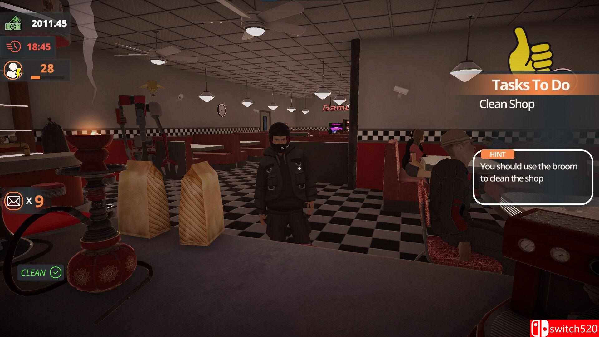 胡克咖啡馆游戏截图3