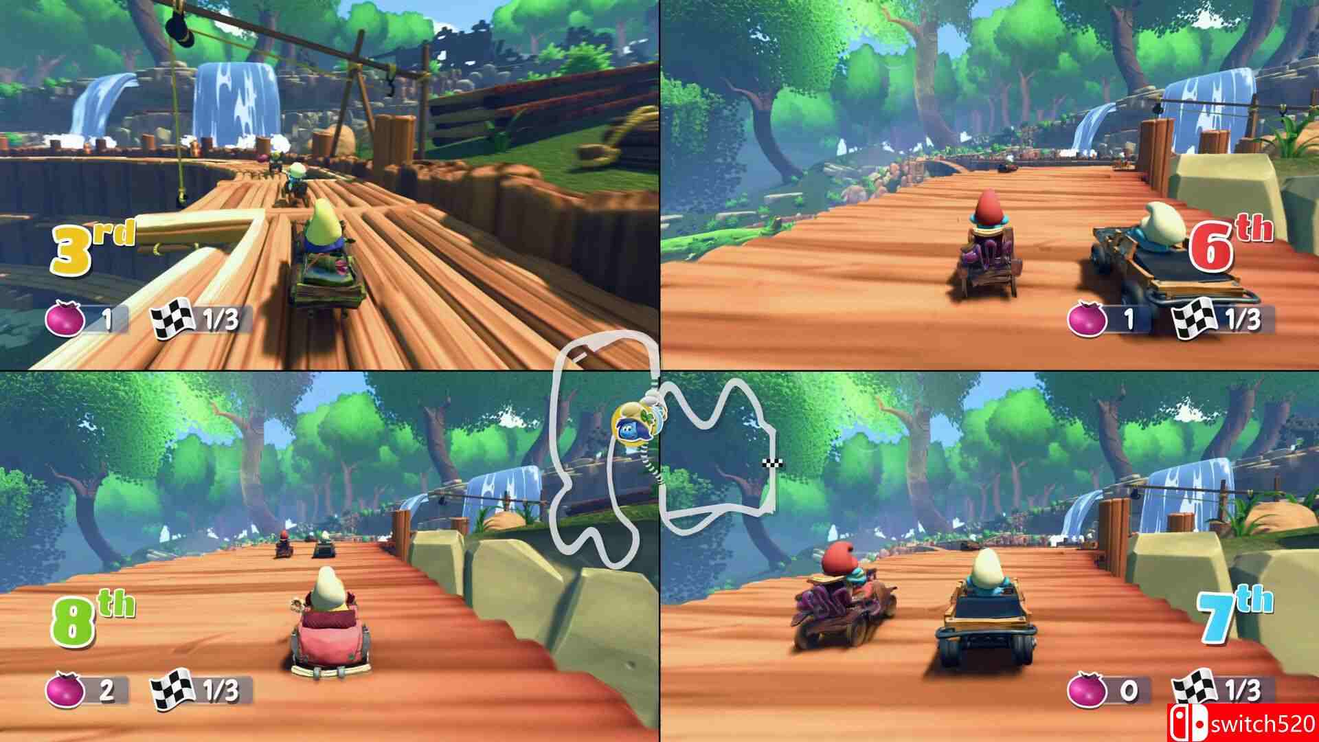 《蓝精灵卡丁车（Smurfs Kart）》TENOKE镜像版[CN/TW/EN/JP]_1