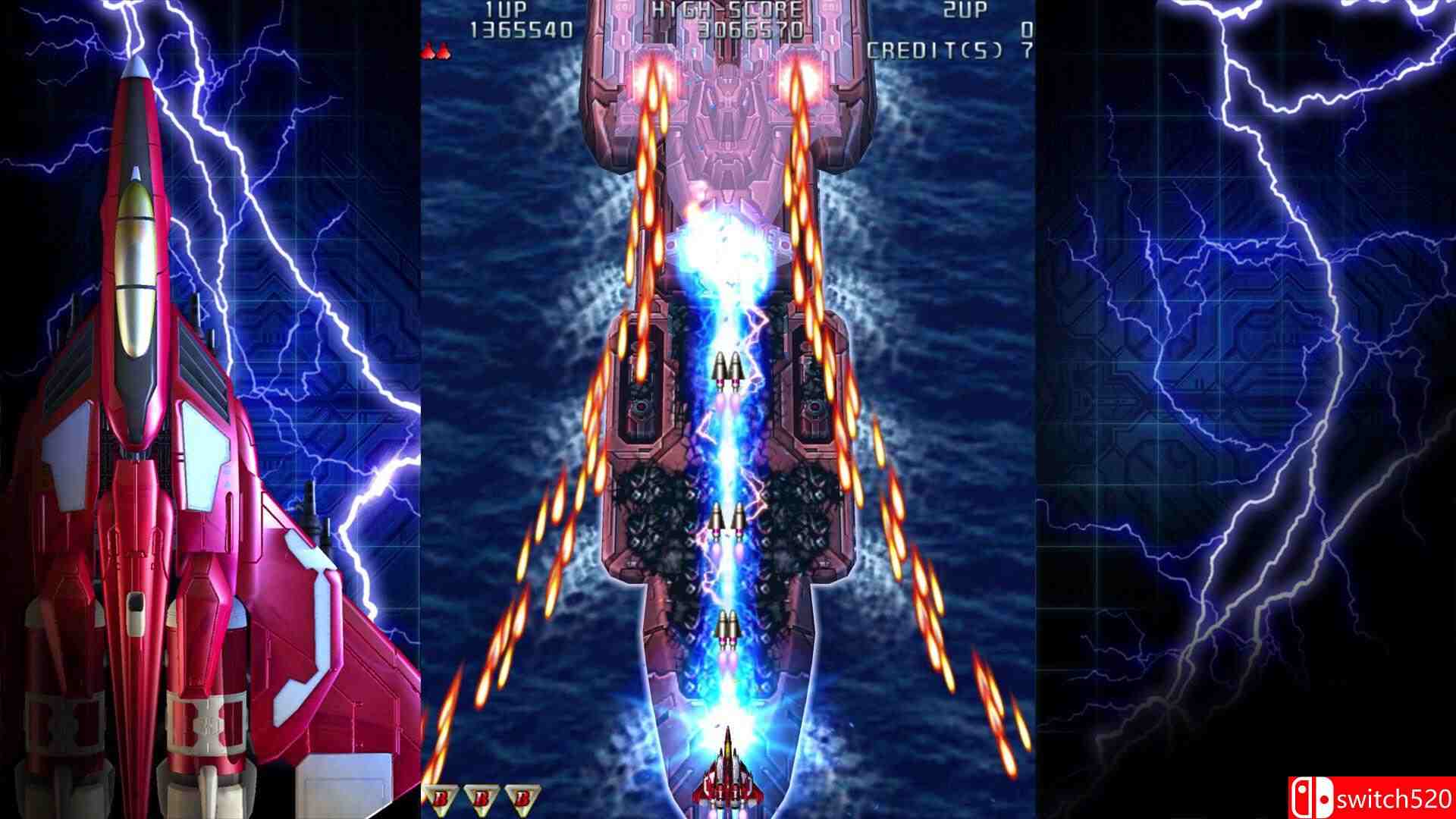 《雷电3 X 米卡多 Maniax（Raiden III x MIKADO MANIAX）》TENOKE镜像版[EN/JP]_1