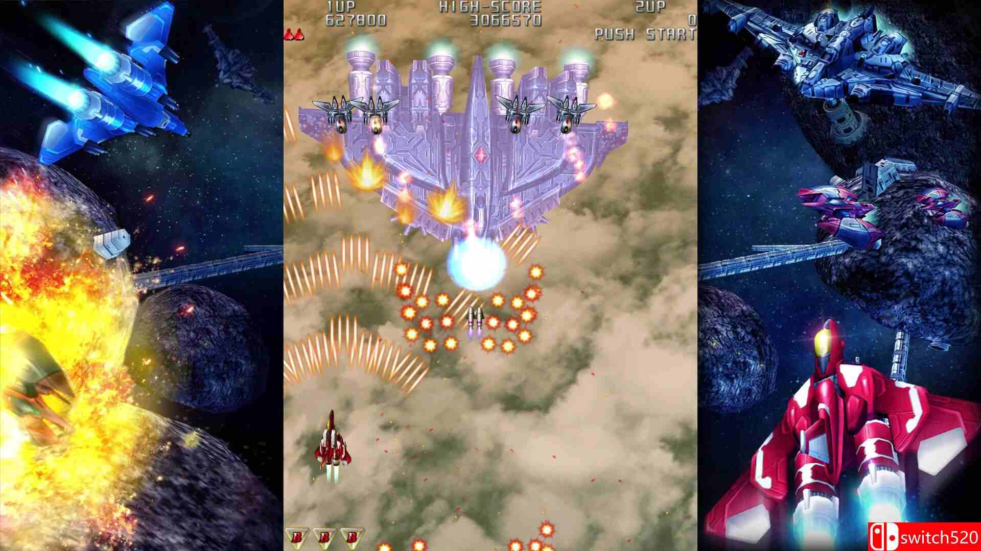 《雷电3 X 米卡多 Maniax（Raiden III x MIKADO MANIAX）》TENOKE镜像版[EN/JP]_4