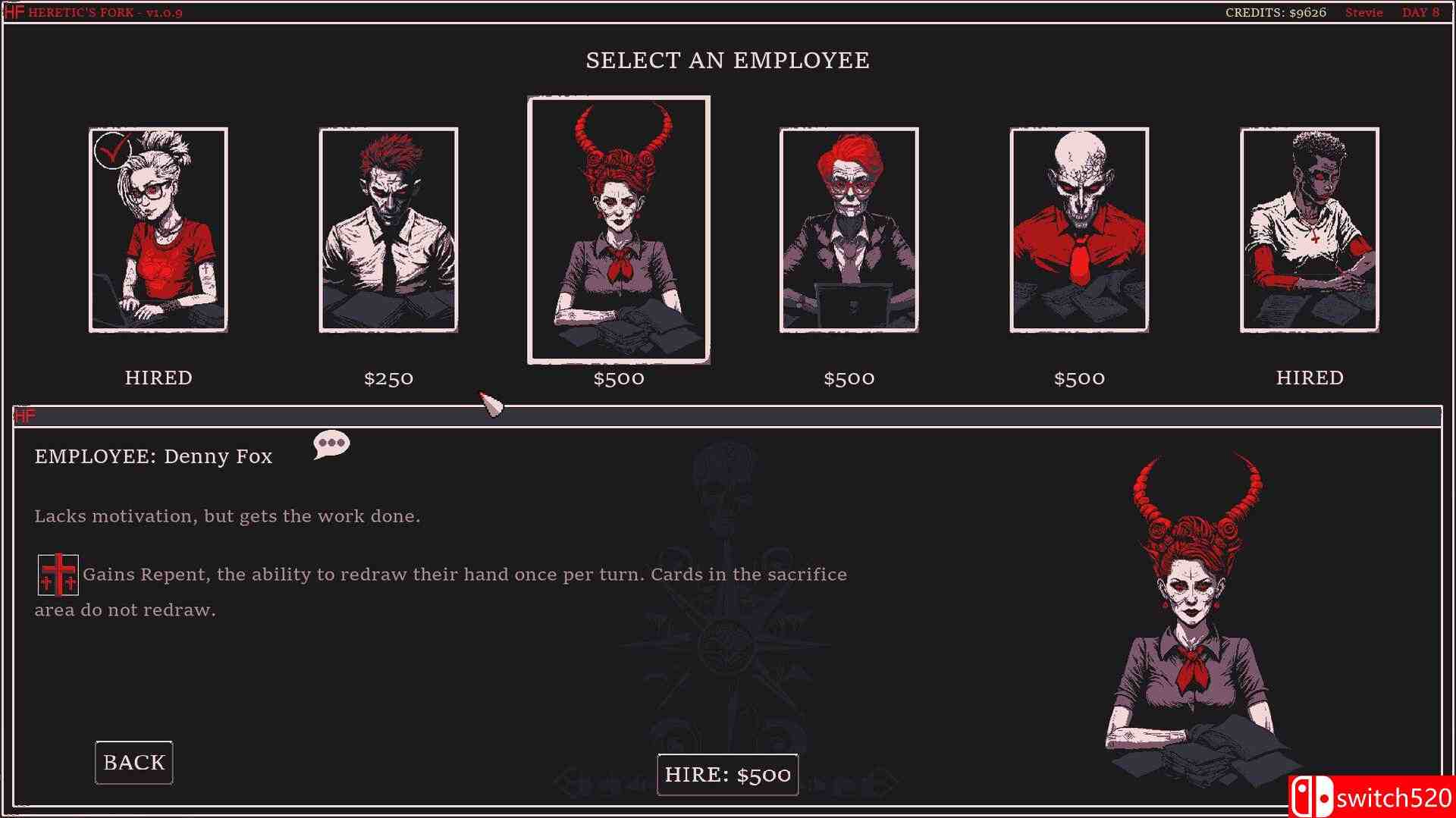 《异端尖叉》游戏截图2