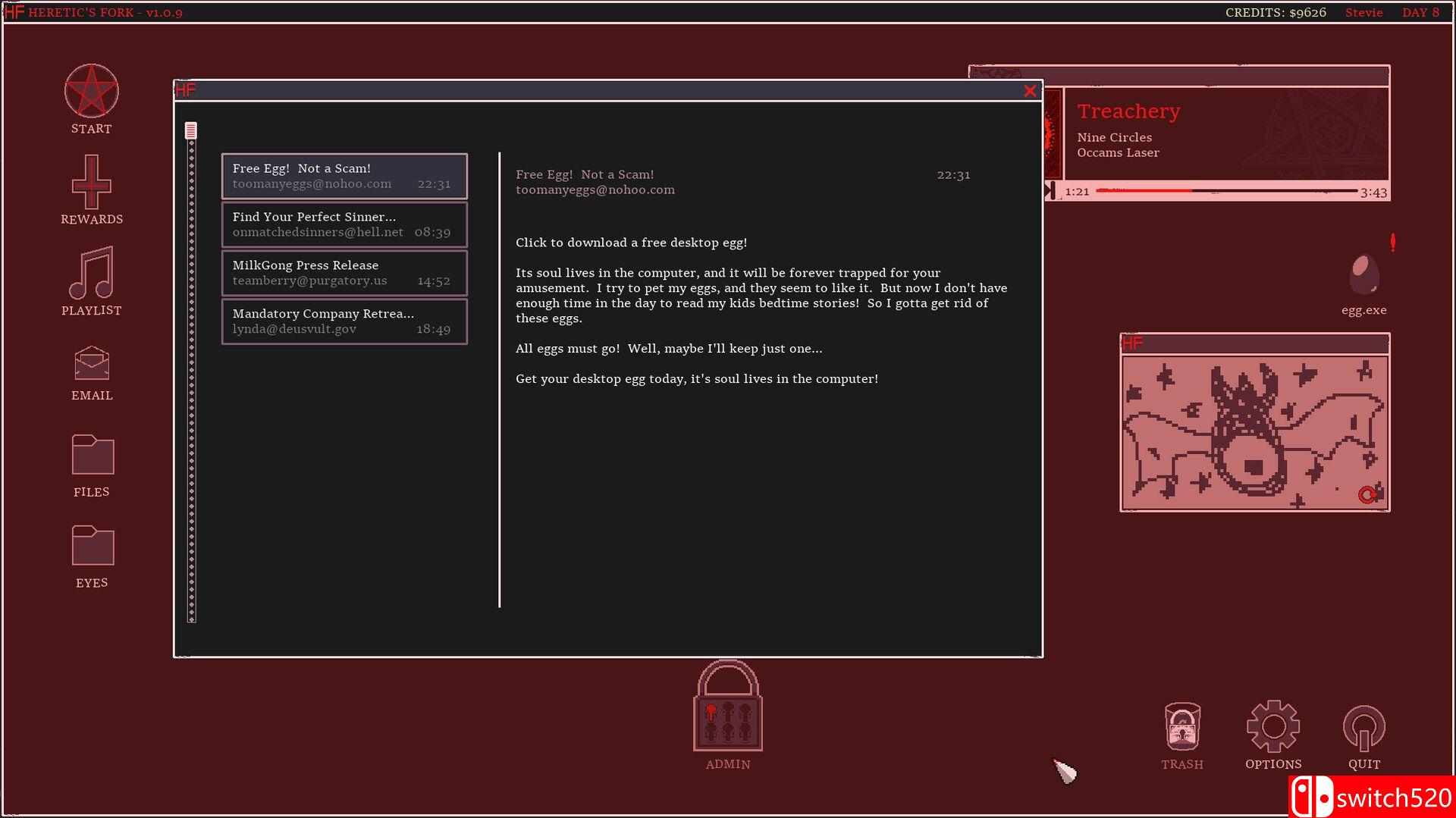 《异端尖叉》游戏截图5