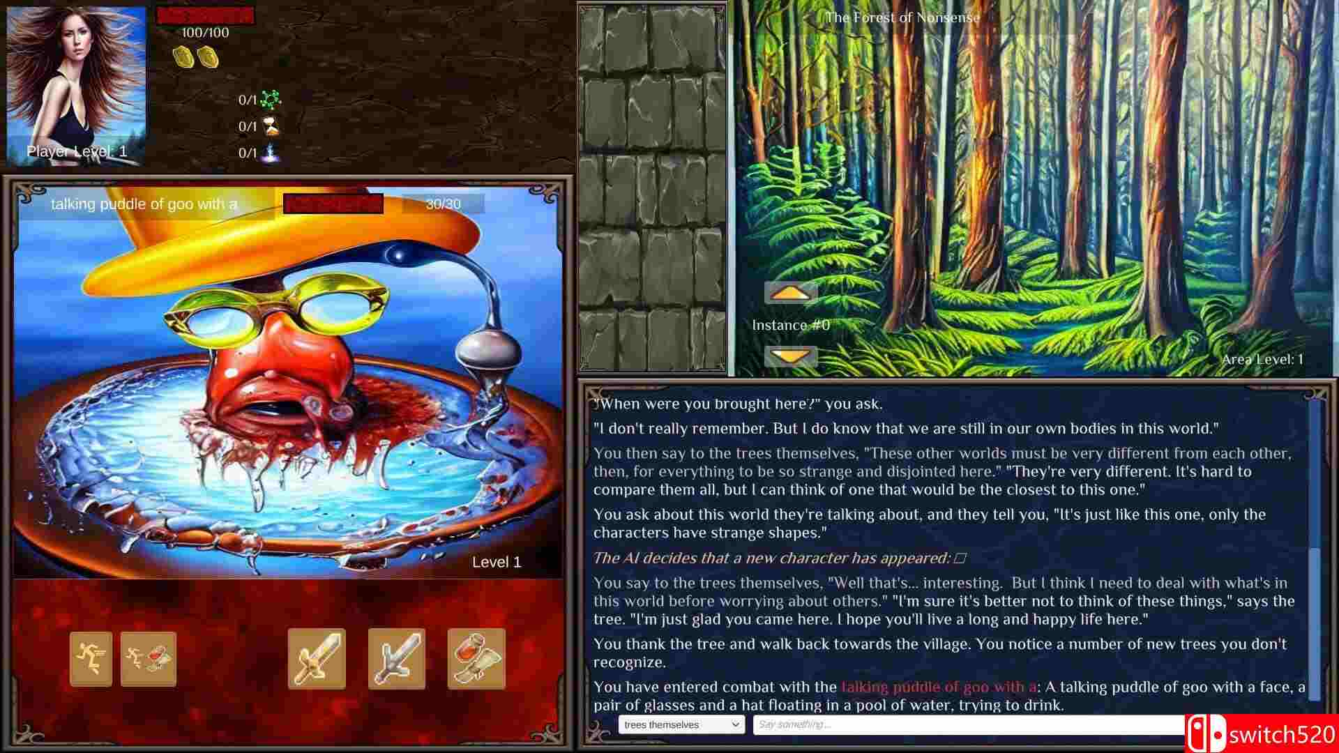 《AI肉鸽》游戏截图1