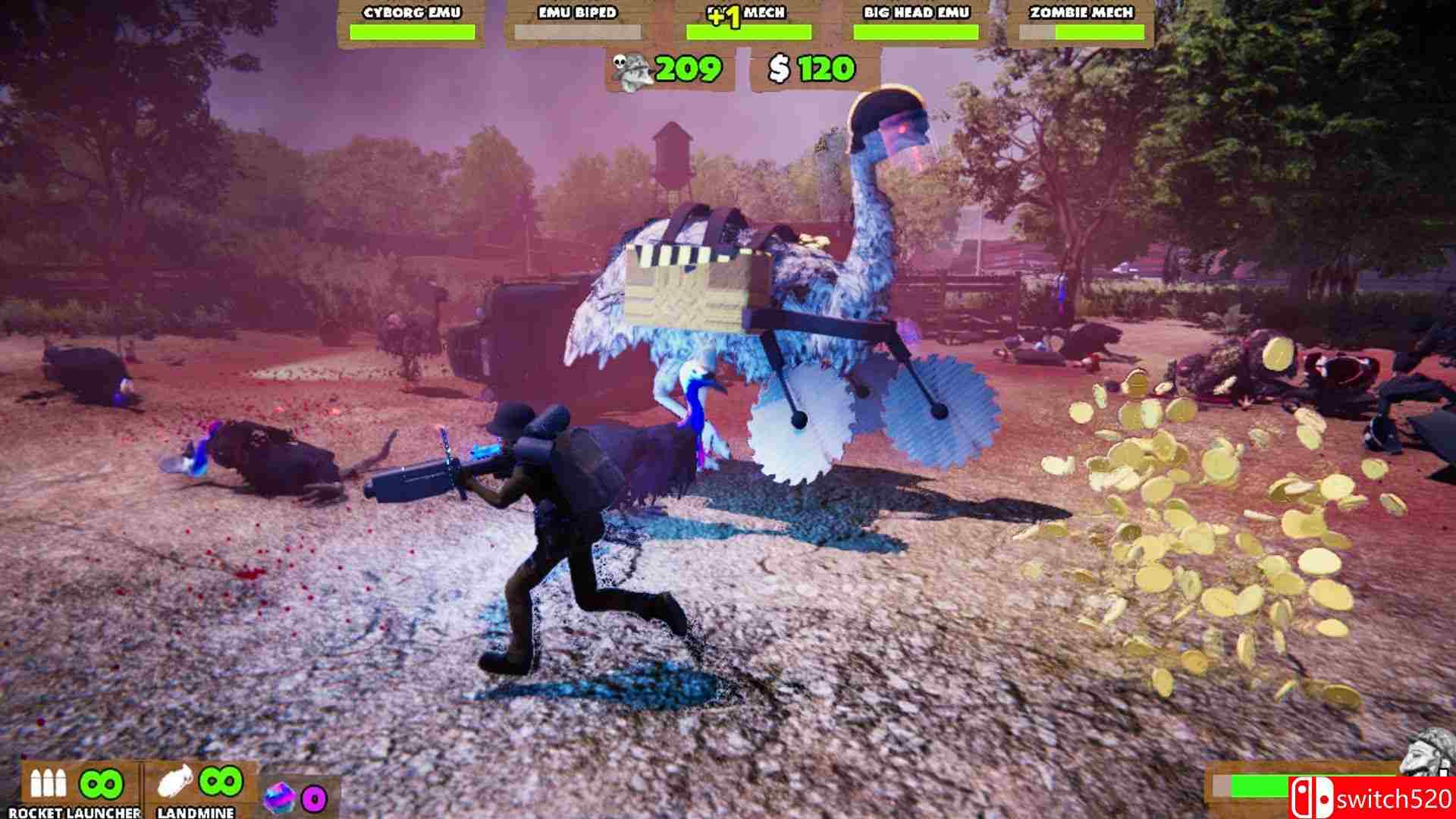 《鸸鹋战争！》游戏截图4